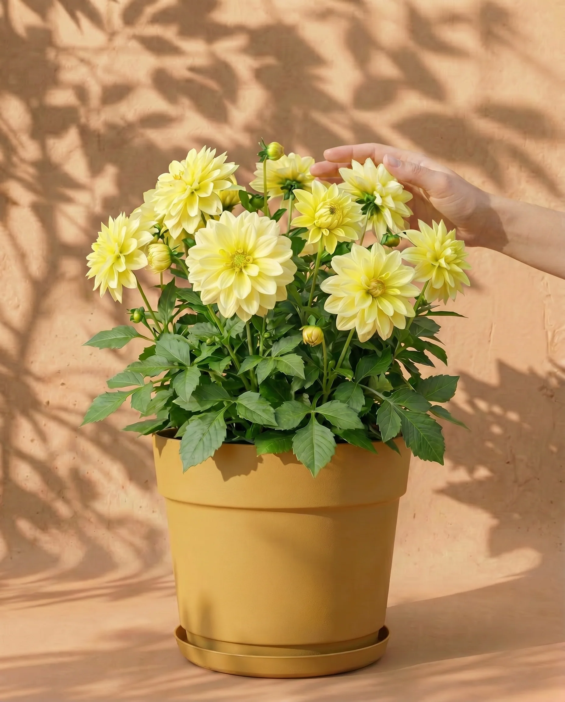 Dahlien (gelb)
