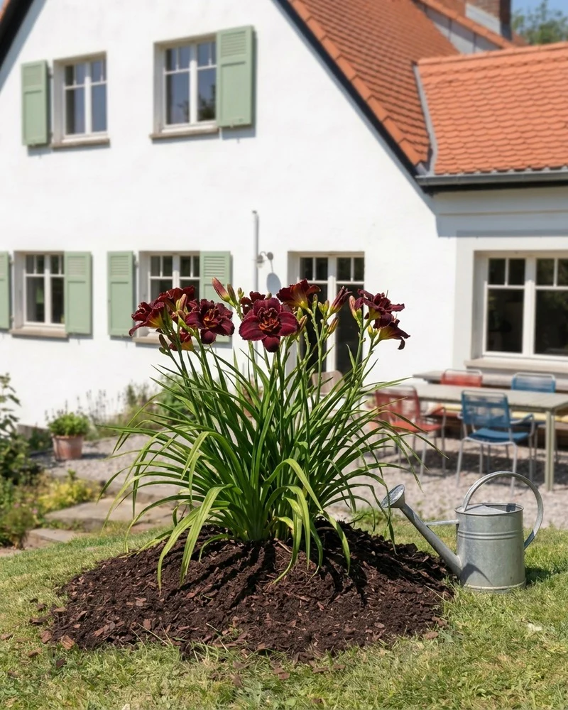 Hemerocallis (weinrot) - Image 5