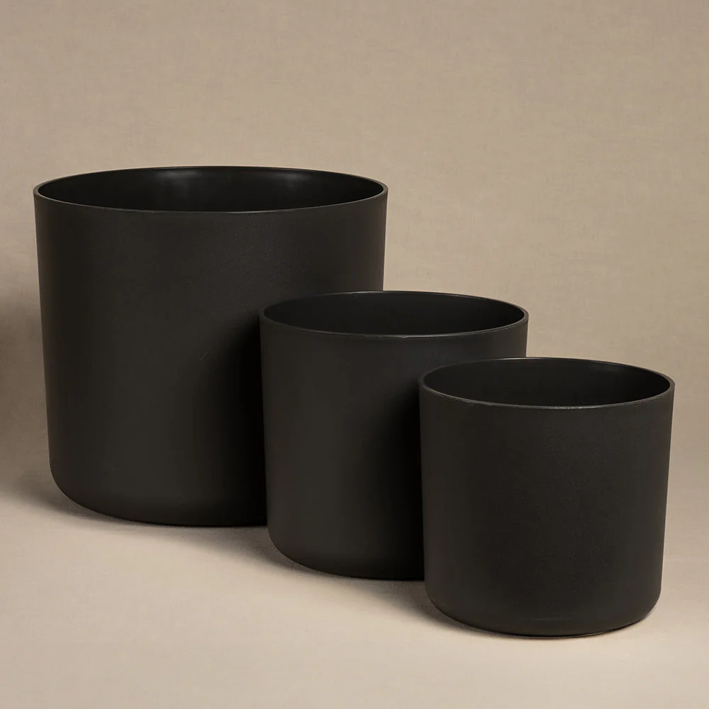 Kunststoff Topfset 'Lumi’ (30, 18, 16)