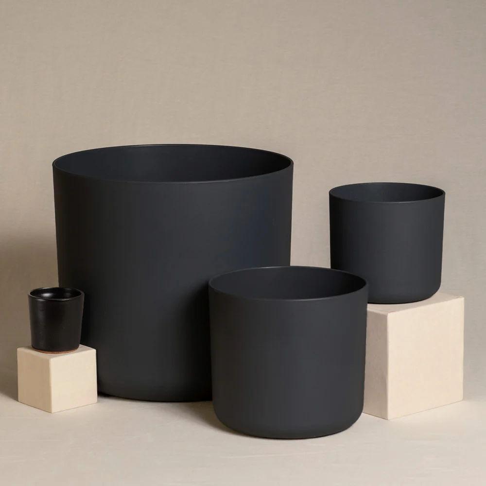Kunststoff Topfset 'Lumi' (30, 18, 16, 7)