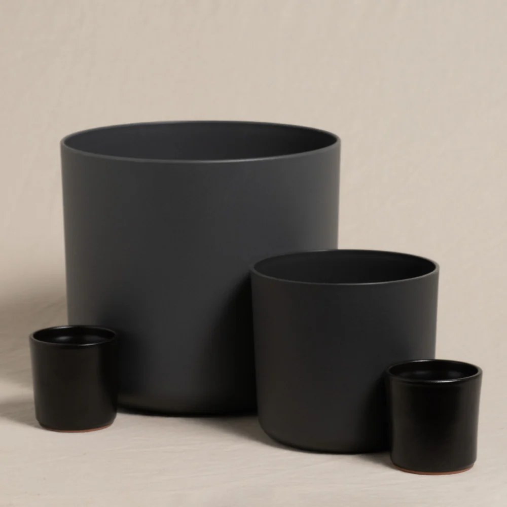 Kunststoff Topfset 'Lumi' (22, 14, 2× 7)
